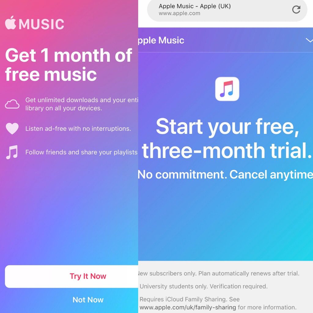 Apple Music Free Trial 2021 - (First 3 Months FREE)