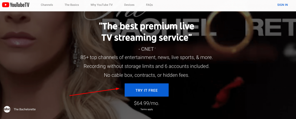 YouTube TV Free Trial 2023: (Exclusive 14-Days Trial Offer)