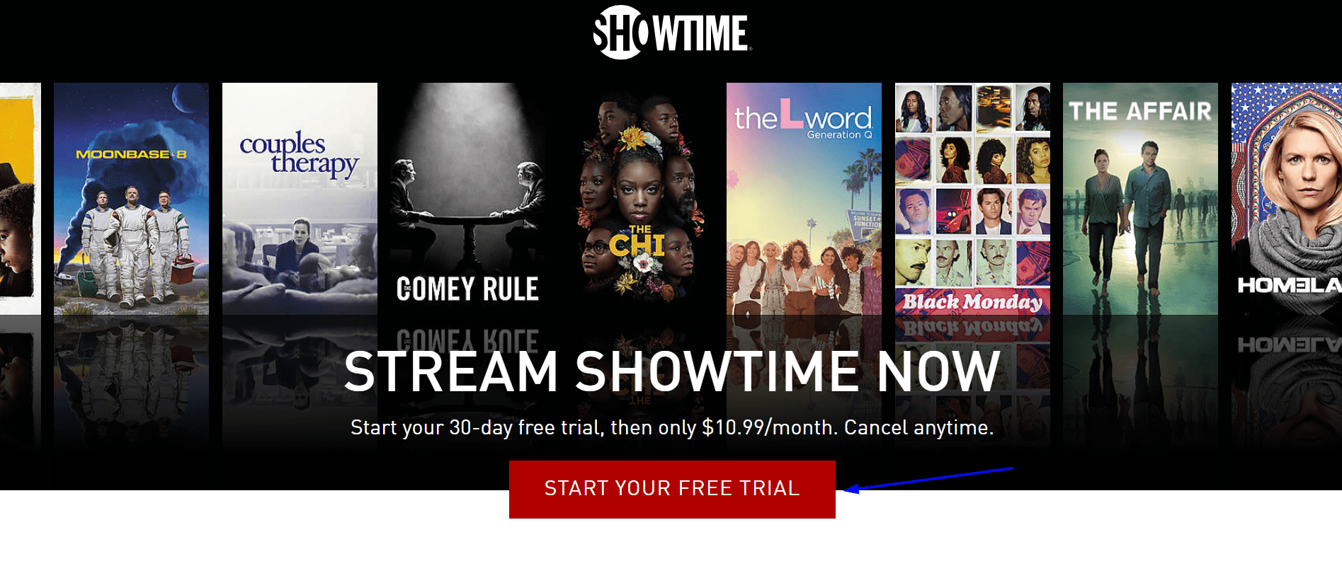 showtime free 30 day trial